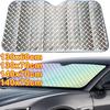 Foldable Car Window Sun Shade Thickened Sun Block Curtain Visor Durable Car Windshield Sunshade
