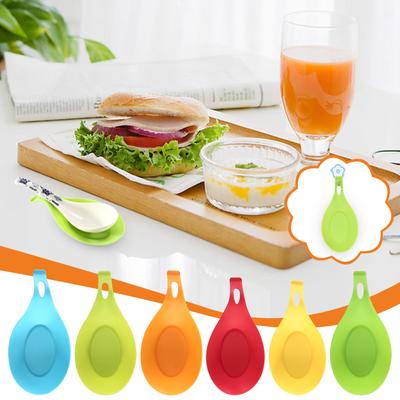 Modern Silicone Spoon Rest, Kitchen Utensil Holder,Quality Material,  ,Counter Spatula Holder,Stovetop Spoon Rest