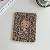 Cute Leopard Skateboard HelloKitty Tablet Case Suitable for A16 2024 11 2025 Air 5/4 10.9 iPad 10 9.7 10.2/10.5 Mini 6/5 with Pe