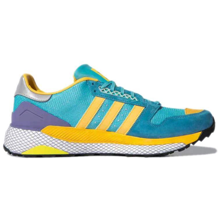 Human Made X Adidas Questar Light Aqua Men Sneakers Blue St-Fade-Ocean Core-Black GY3018