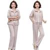 Elegant Spring Sports Suit: Women's Casual Jacket & Top Set for Middle-aged and Older Ladies 2026