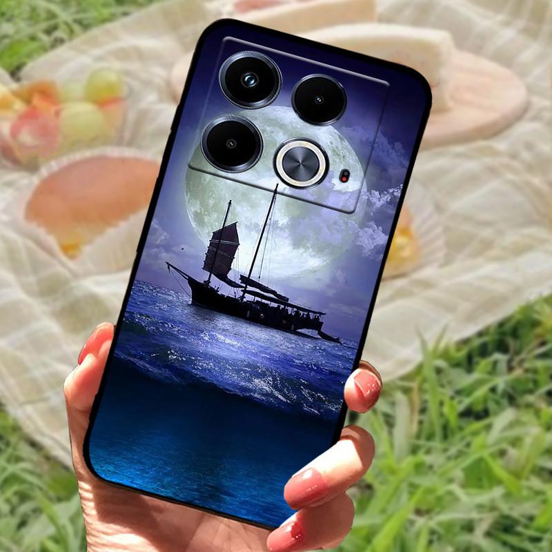 Pour Housse Infinix Note 40 Coques Mignonnes Pour Infinix Note 40 Silicone Souple TPU Coques Arrière Pour Infinix Note 40 X6853 Housse Protectrice