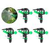 5Pcs/Impact Sprinkler Head Adjustable 0-Degree 34Ft-60Ft Spray Distance