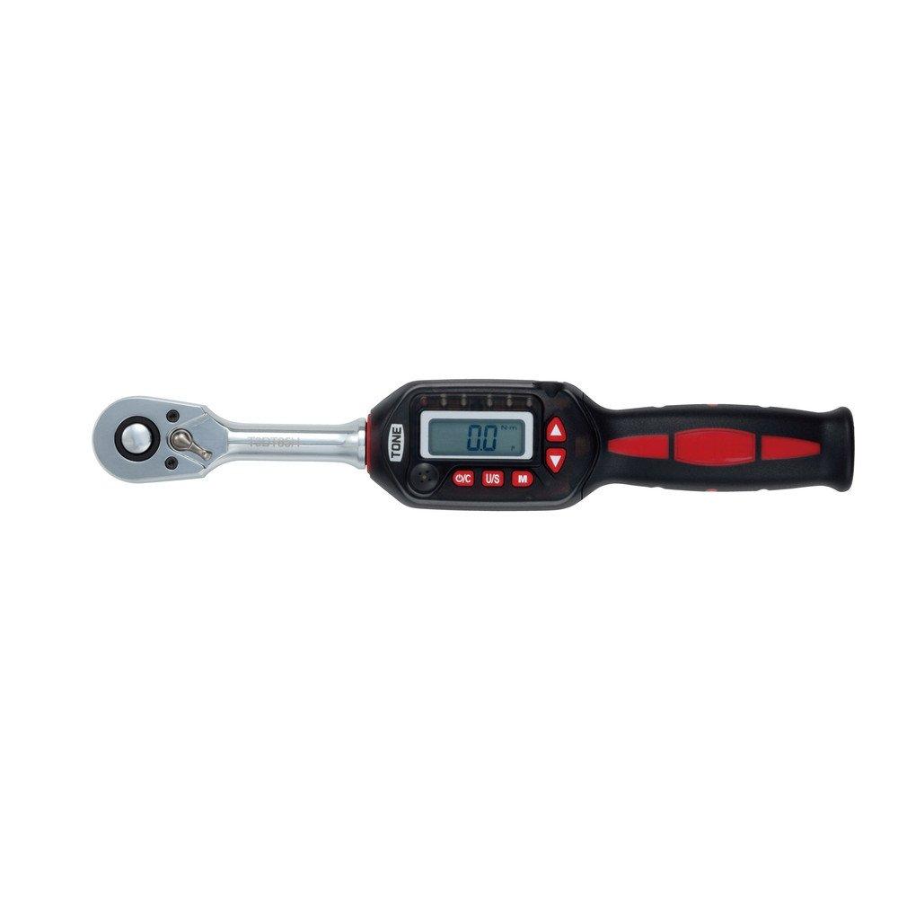 

Tone Digital Ratchet Torque T3DT85H 85Nm 9.5mm (3/8 ) Гнездо, черное, чёрный