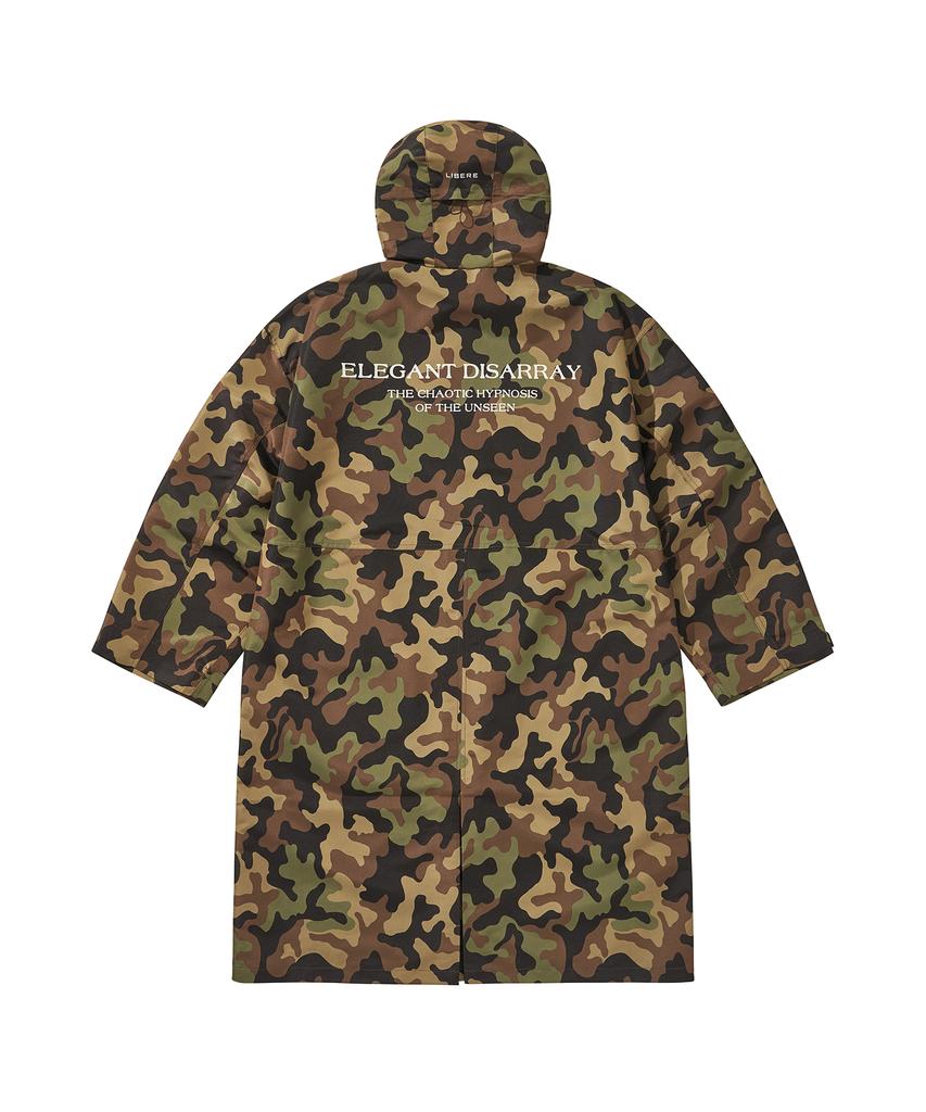 Libere Oversized Rain Coat / Camo