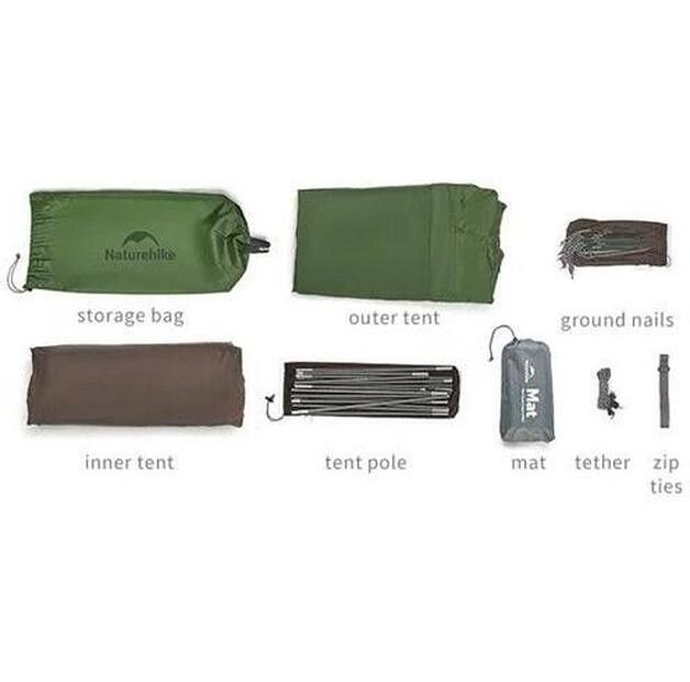 Палатка туристическая Naturehike Cloud Creek 2 Pro двухместная