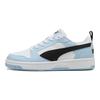 Puma Rebound V6 Comfortable Versatile Durable Breathable Low-Top Sneakers Unisex Sneakers Blue White Black 392328-57