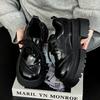 Women's Mary Jane Shoes  Spring Platform High Heels Fashion Lace Up Shoes for Women Vintage Elegant Thick Heel Shoes