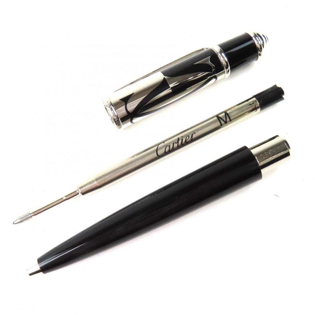 Excellent Cartier Ballpoint pen Diaboro de Cartier Logotype Decor ST180121 Used