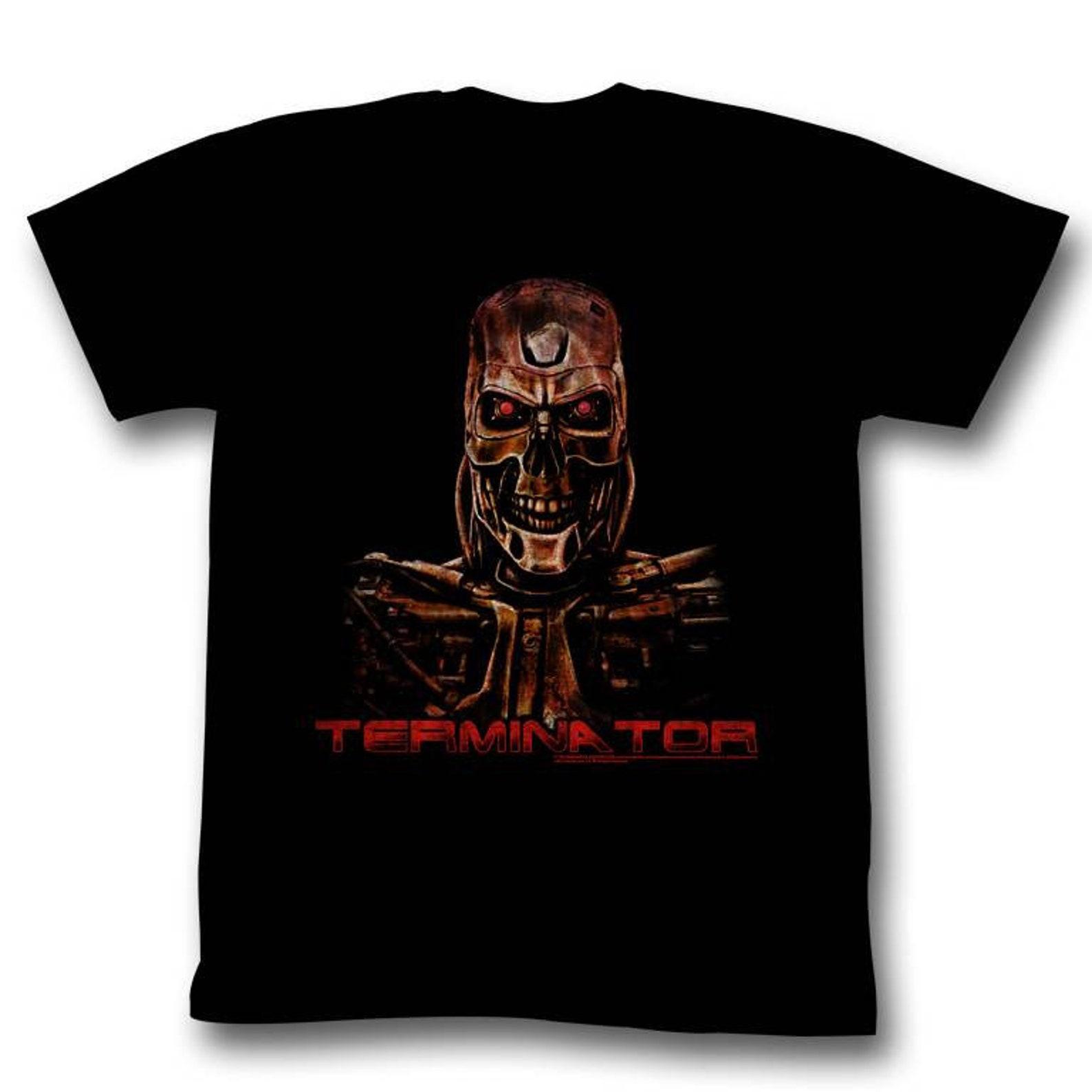 Terminator Code Red Black Adult T-Shirt XL