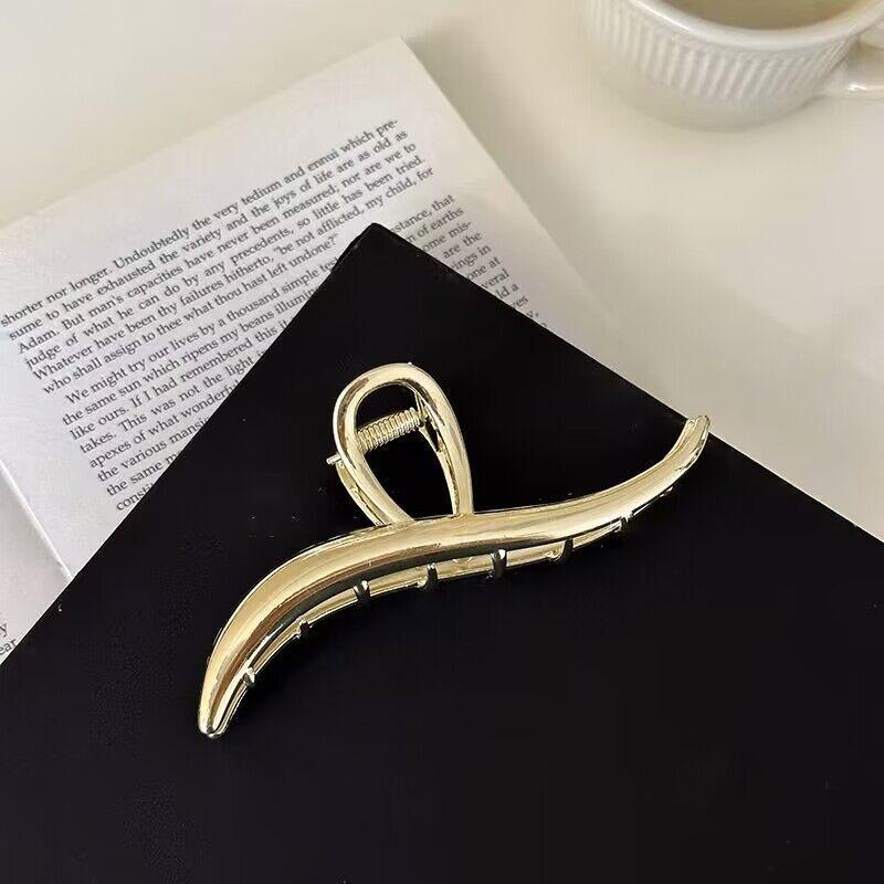 

Корейские S-образные заколки-крабы для волос для женщин, винтажные металлические шпильки для волос, заколки для волос, заколки-бабочки, модные аксессуары для волос для девочек, головной убор