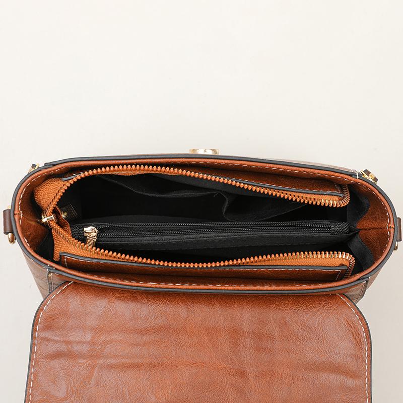 Neue modische Handtasche für Damen, große Kapazität, weiches Leder, trendige Umhängetasche für Pendler, Einkaufstasche