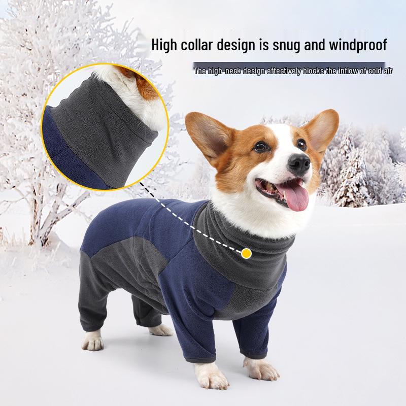 Winter Vierbeinige Hundekleidung: Kältefeste Baumwollbekleidung für mittelgroße und große Hunde