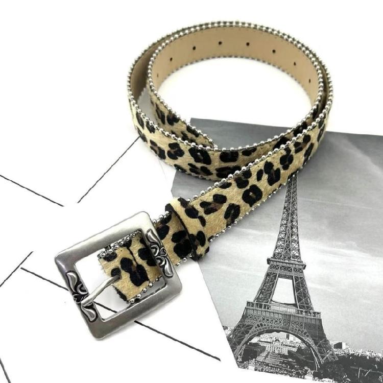 Waist Chain Buckle PU Belt for Women Proms Stage and Club Party Casual Wear Elaborate Waist Jewelry