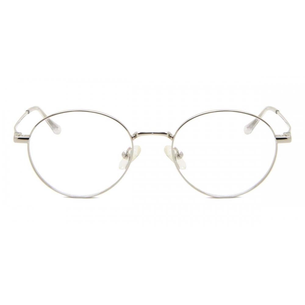 Full Rim Oval Silver Smartbuy Collection Heap M299a Fashion Unisex Eyeglasses