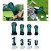 Number Print Golf Club Protector 1 3 5 U Wood Headcover Golf Head Cover  Driver Fairway