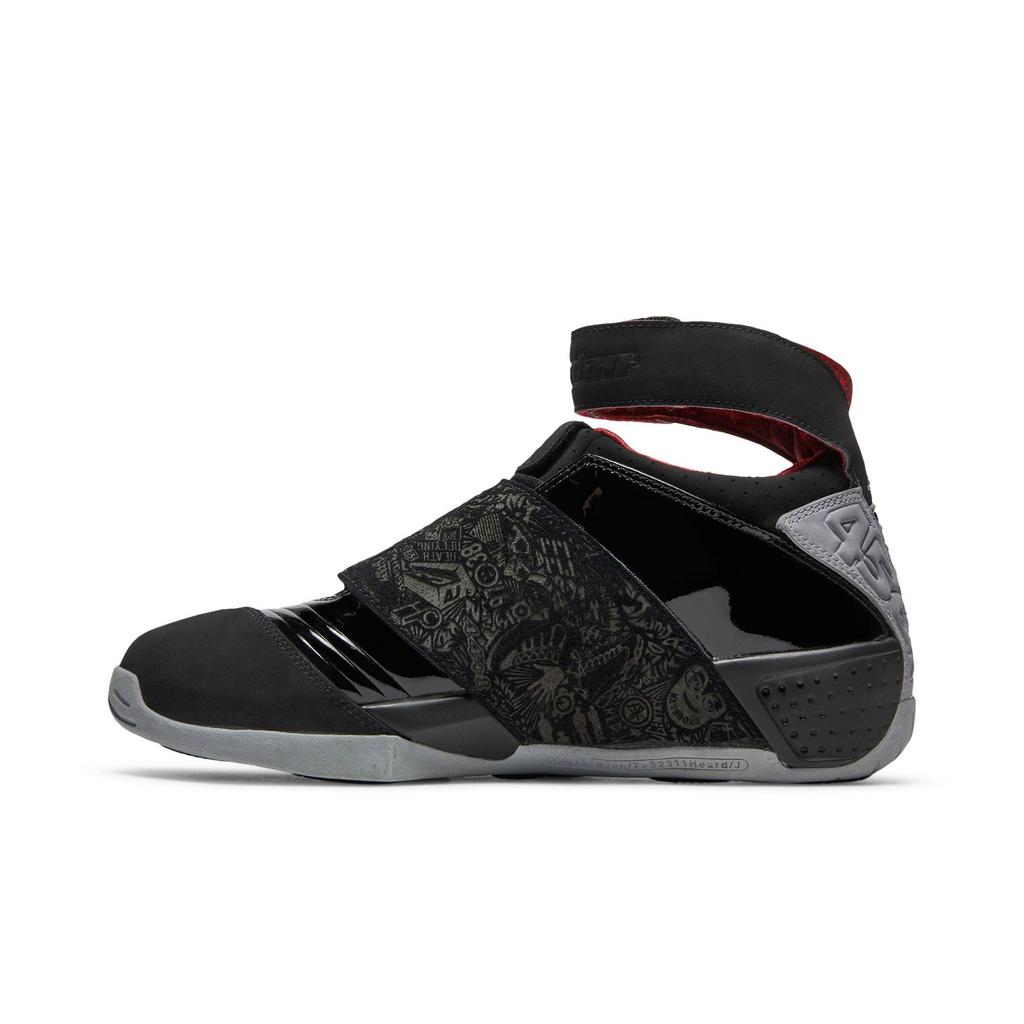 Air Jordan 20 OG 'Stealth' 2005 (Unisex) Black / Stealth / Varsity Red Vintage Basketball Shoes 310455 001