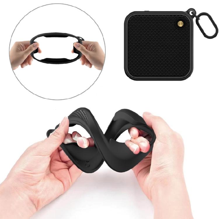Odporne na warunki atmosferyczne silikonowe etui do głośnika kompatybilnego z Bluetooth z klipsem karabińczykowym Ochrona przygody