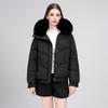 New short cotton clothes women's winter slim fashion thickened fur collar thickened warm jacket