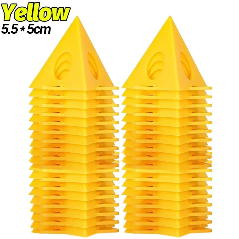 10-50Pcs Pyramid Rack Paint Stands Support Frame Tripod Woodworking Triangular Bracket Spray Painting Tools for Cabinet Door