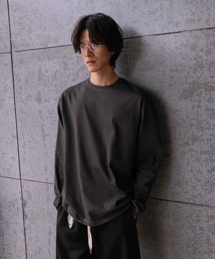 MOOD INSIDE Essential Semi-Over Long Sleeve_4 Colors