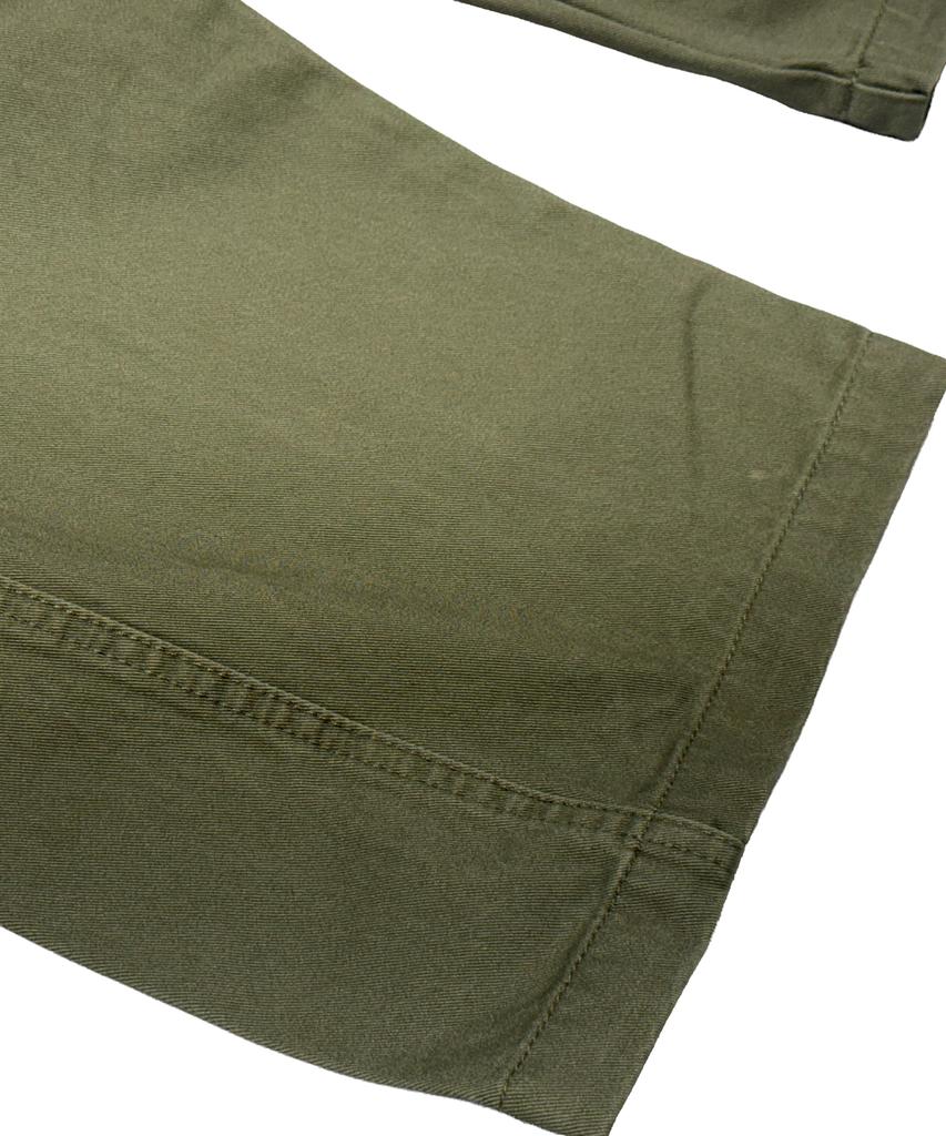STIGMA Washed Belt Curved Pants Khaki