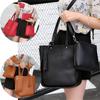 9 Colors Ladies Leather Bag Set 4Pcs Shoulder Bag Handbag Messenger Bag Set