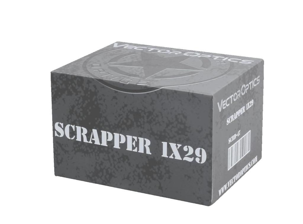 Vector Optics Scrapper 1x29 Red Dot Scope Vector Optics Scrapper 1x29 Red Dot Scope SCRD-47