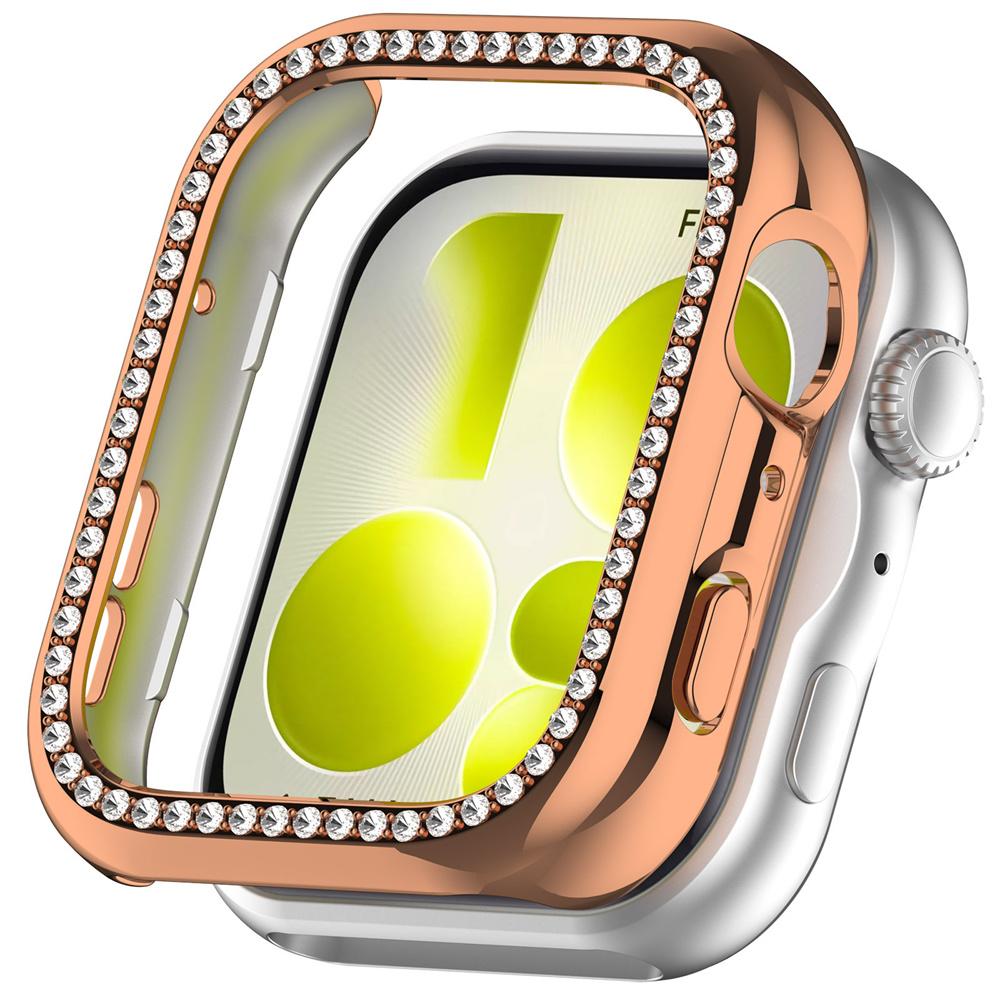 Bling PC Case for Huawei Watch Fit 5 / 5 pro Diamond Crystal Protective for Huawei Watch Fit 5 / 5 pro WatchProtector Band