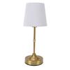 Bedside Lamp LED Rechargeable Desk Lamp Modern Aesthetic Table Lamp for Bedroom Living Room