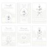 Elegant Card for the First Holy Communion with a Ribbon