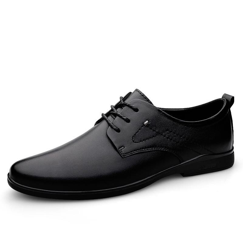 Obchodní ručně vyráběné společenské boty z pravé kůže pro muže Vysoce kvalitní formální svatební boty Muži Neformální obuv Oxfords Luxusní značka