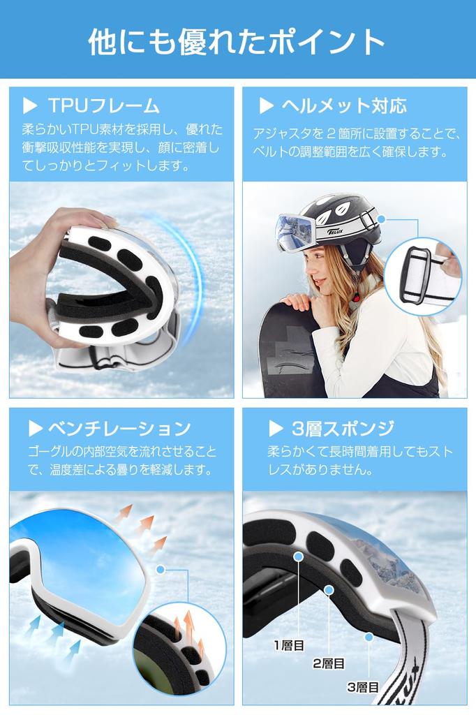 OTG Ski Goggles with Baseball Made In UV400 Wide Field of Glasses Helmet Snow and Unisex for Men and and Black EX-DASH Wide-Vision Lenses, Italy,