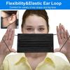 ONHUB (Pack Of 50) Adult Size Disposable Protective Face Masks Soft Elastic Ear Loops Skin-Friendly Breathable Comfortable Fit Nose-pin Safe Nonwove