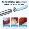 Smart Visual Ear Cleaner With Camera 6 LED Lights 4.0mm Lens Ear Wax Removal Tool 800W Pixel HD Camera Ear Endoscope Earpick