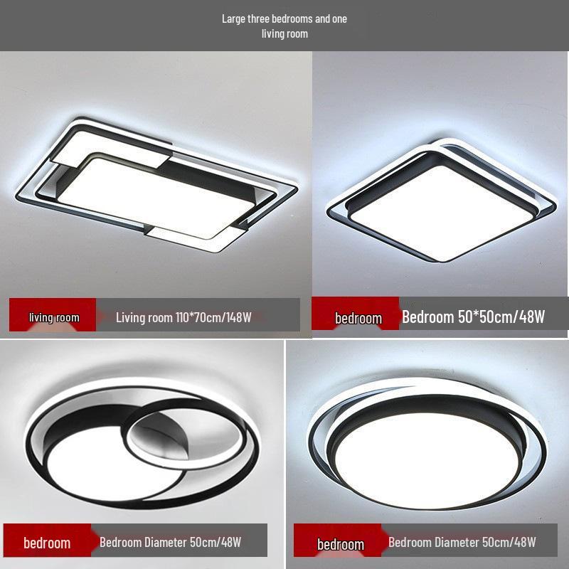 Zhongshan Modern LED Ceiling Light Package for Living Room, Bedroom, and Dining Room