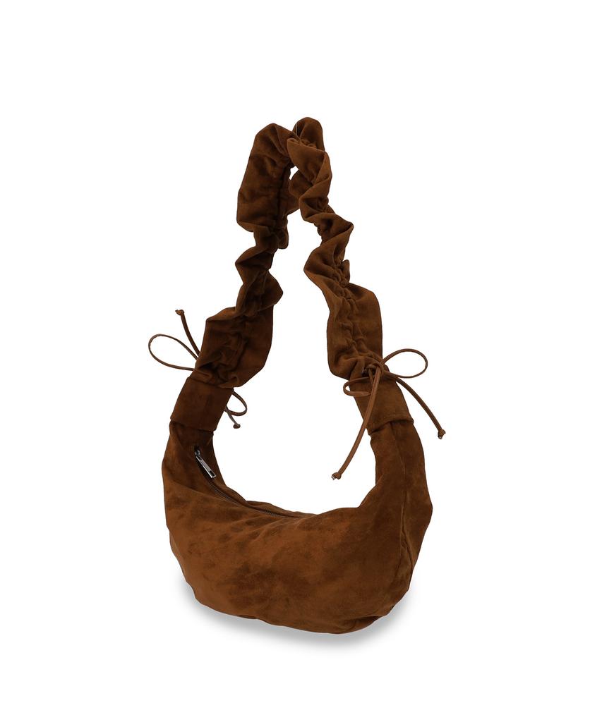 Limelike Suede Pring Bag Brown