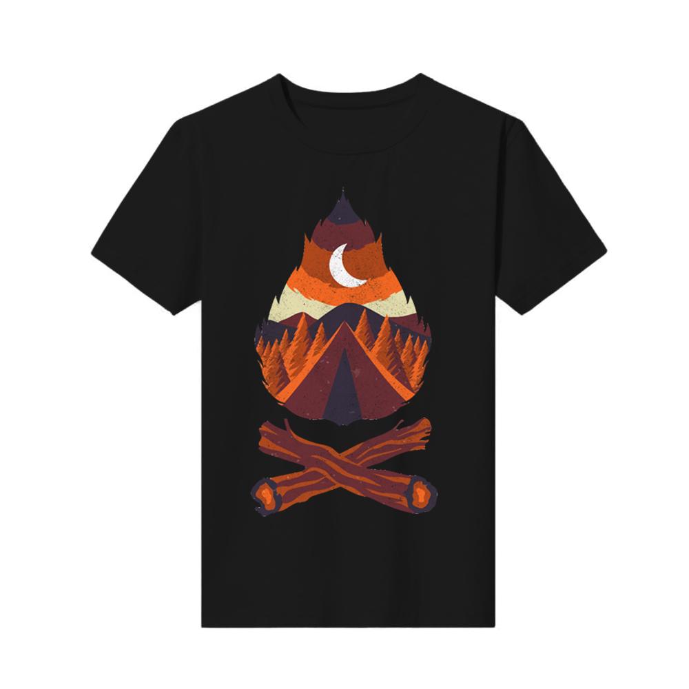 

футболки з бейсбольною модою forest flame для чоловіків чоловічі футболки Розпродаж Безкоштовна доставка 3XL чорний
