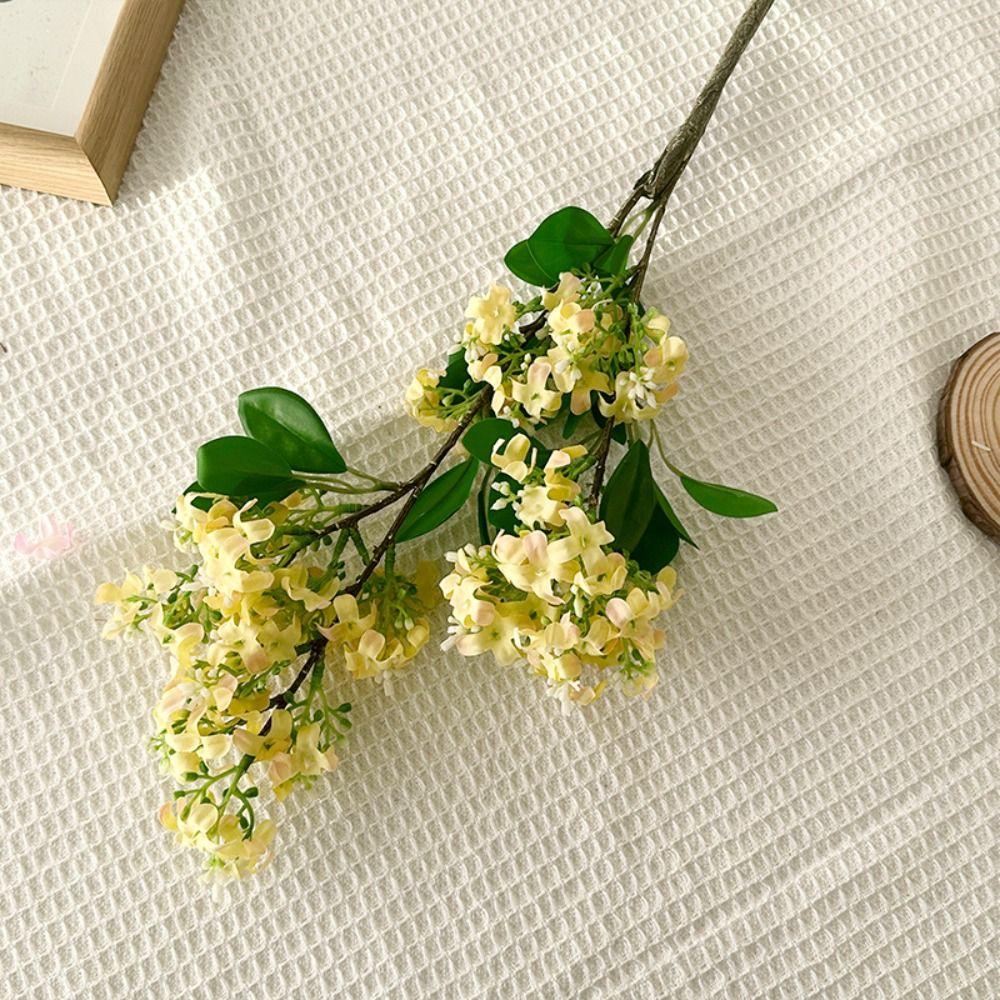 74cm Decorative Flowers Lilac Fake Flower Photography Props Artificial Flowers  Home
