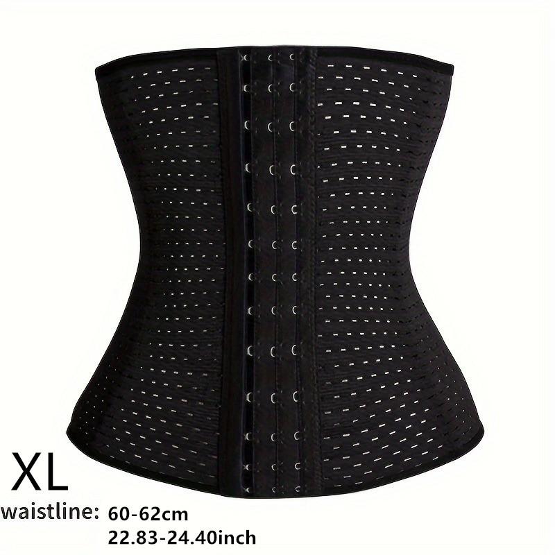 

Летний тонкий спортивный фитнес-послеродовой сильный пояс для живота, корректирующее нижнее белье, корректирующее дышащее женское нижнее белье и корректирующая одежда XL чёрный