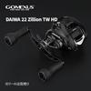 Gomexus CH-TPE24 Double Handle with Knob, 24mm, Compatible with Shimano and Daiwa Baitcasting Reels, Scorpion DC MD, Zillion TW HD, Etc., for Sea Bass