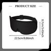 Light Blocking Sleep Blackout Eye with Adjustable Elastic Strap Comfortable Cover 3D for Plane