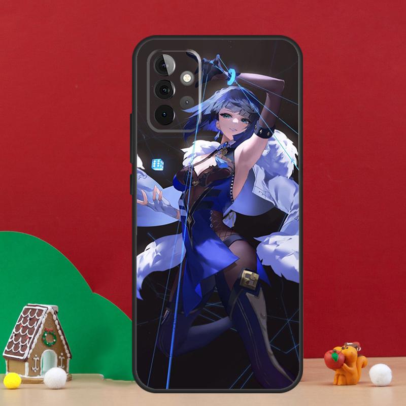 Yelan Genshin Impact Case For Samsung Galaxy A55 A52 A32 A12 A33 A06 A16 A26 A36 A56 A15 A53 A13 A34 A54 A14 A17