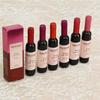 Long-lasting, Non-fading Liquid Lipstick: Red Wine Hue, Non-stick