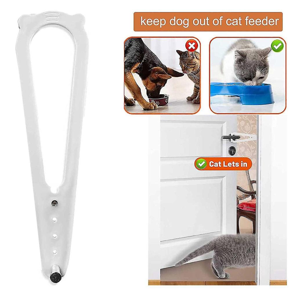 Door Holder Latch Keep Dog Out Of Litter Box No Need For And Pet Door Alternative Of Interior Door