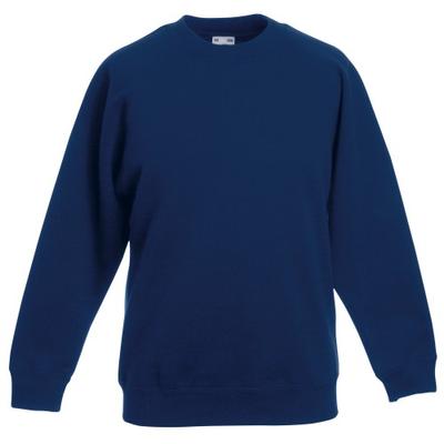 FRUIT OF THE LOOM Unisex genser med raglanarm for barn