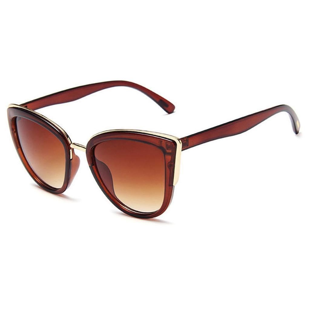 Outdoor UV Protection Sunglasses for Women Cat Eye Frame Lightweight Durable Material Comfortable Fit Suitable for Various Outdoor Activities