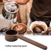 Wooden Measuring Spoon Set Black walnut coffee bean spoon solid wood measuring spoon Wooden Measuring Tablespoon Coffee Scoop