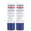 Aquaphor, Läppbalsamstift + UV-skydd, SPF 30, Parfymfri, 2 stycken, 4,8 g (0,17 oz) Varje