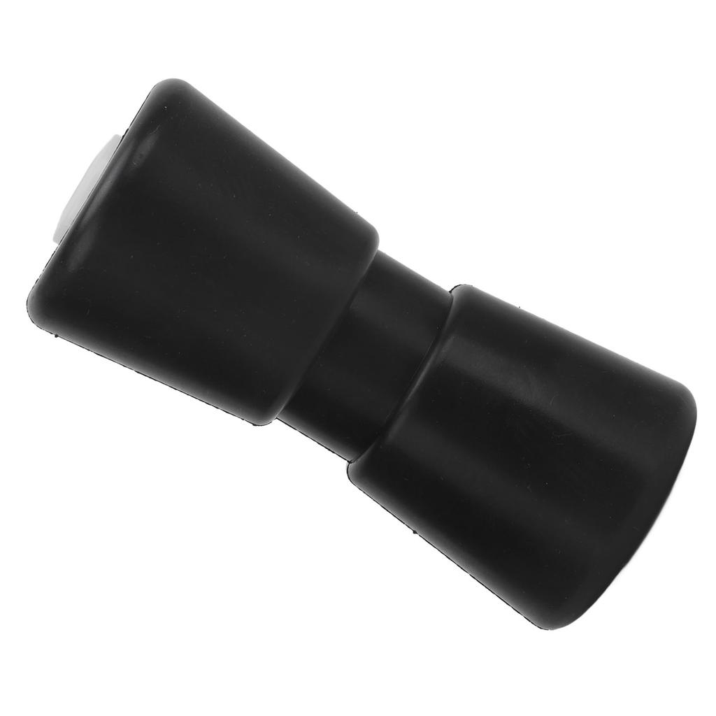 Heavy Duty Boat Trailer Roller Black Scratch Resistant Rubber Boat Trailer Roller Bow Stop for Yacht
